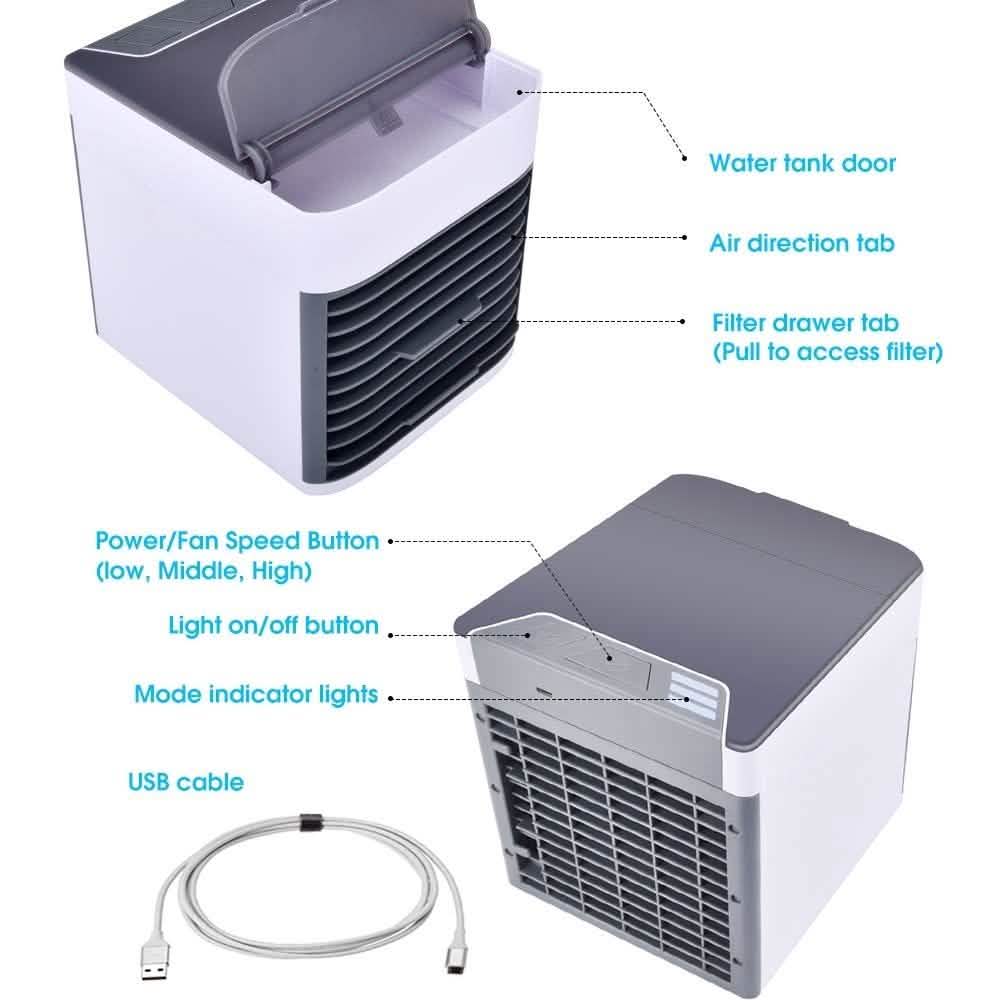Portable Air Space Cooler & Purifier