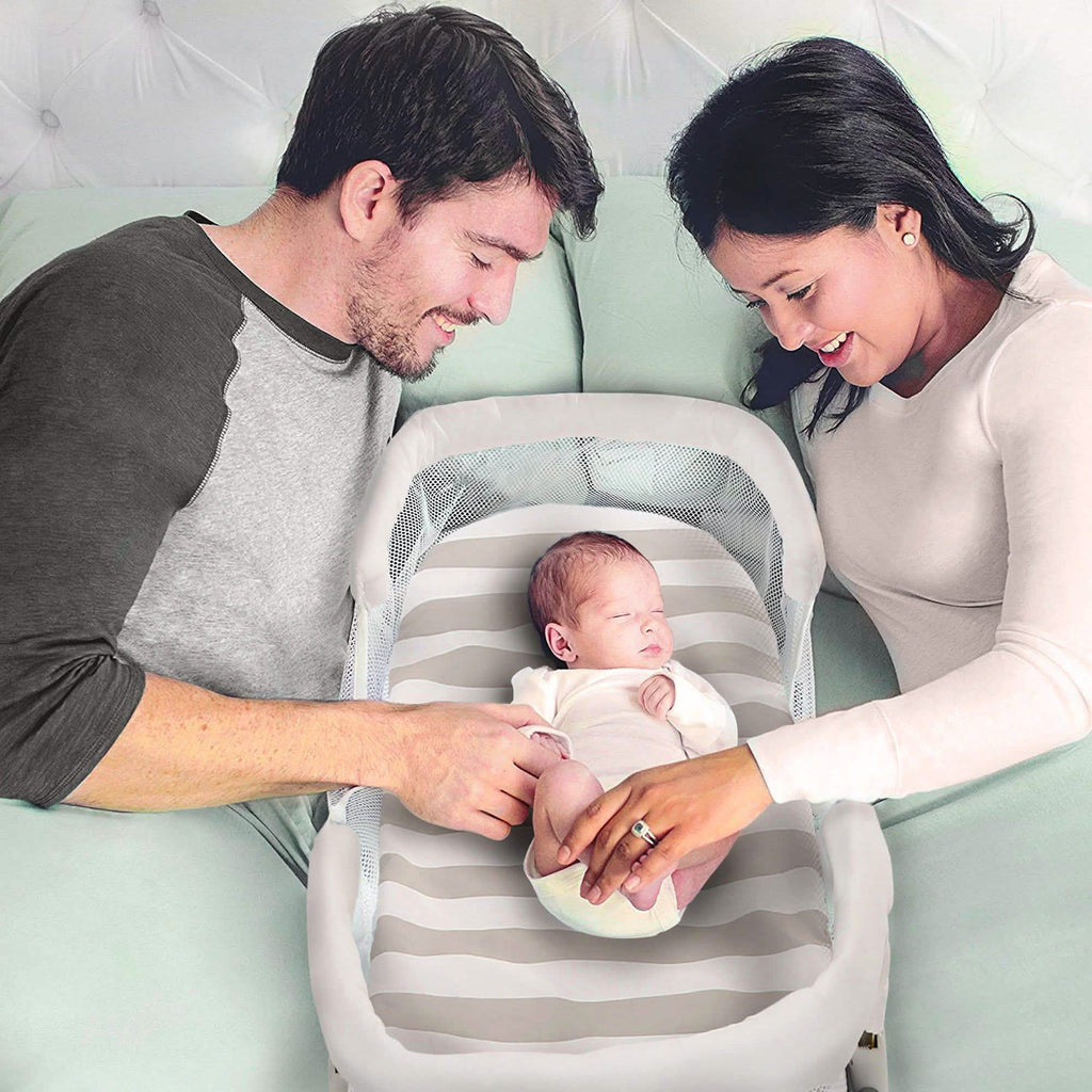 Portable Baby Bedside Lounger Infant Bassinet Sleeping Bed