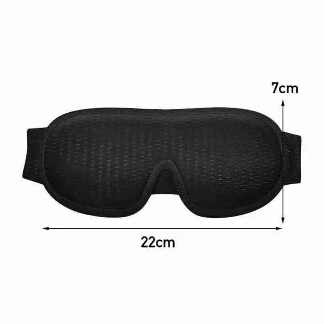 Portable Black Block Light Eye Soft Comfortable Eye Cover For Travel/Light Sleepers/Meditation Elastic Silk Sleep Eye Mask Adjustable Eye Patch