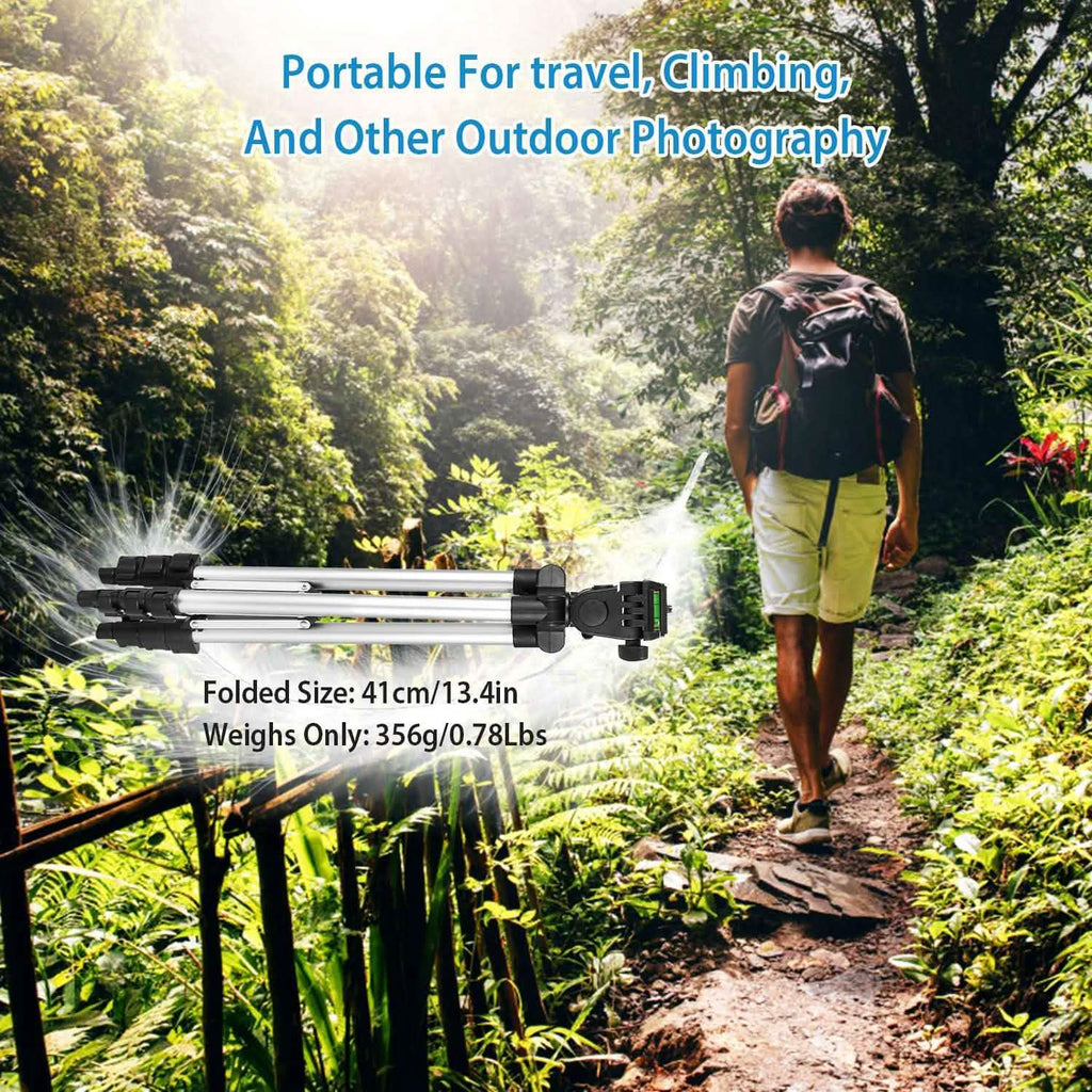 Portable Camera Tripod 45" Adjustable Camera Stand