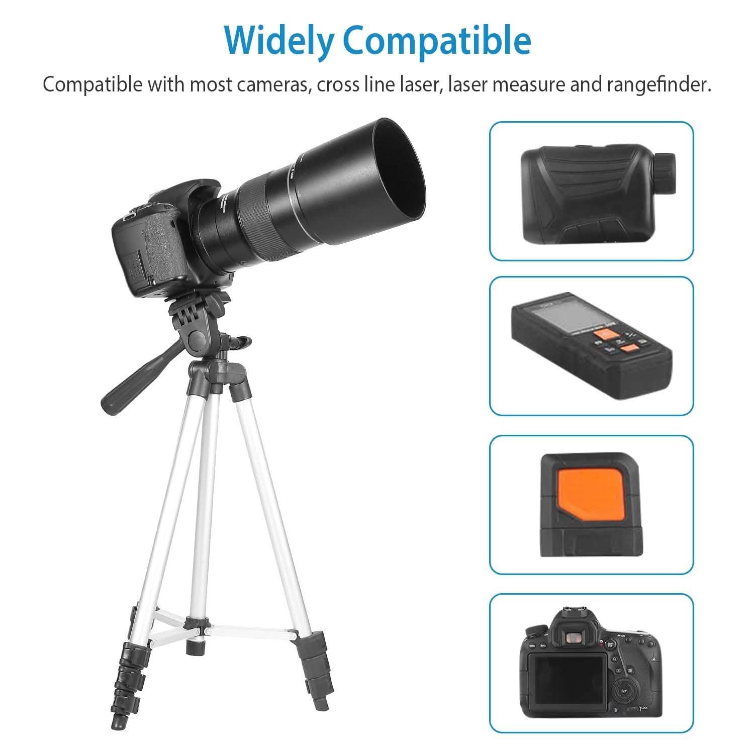 Portable Camera Tripod 45" Adjustable Camera Stand