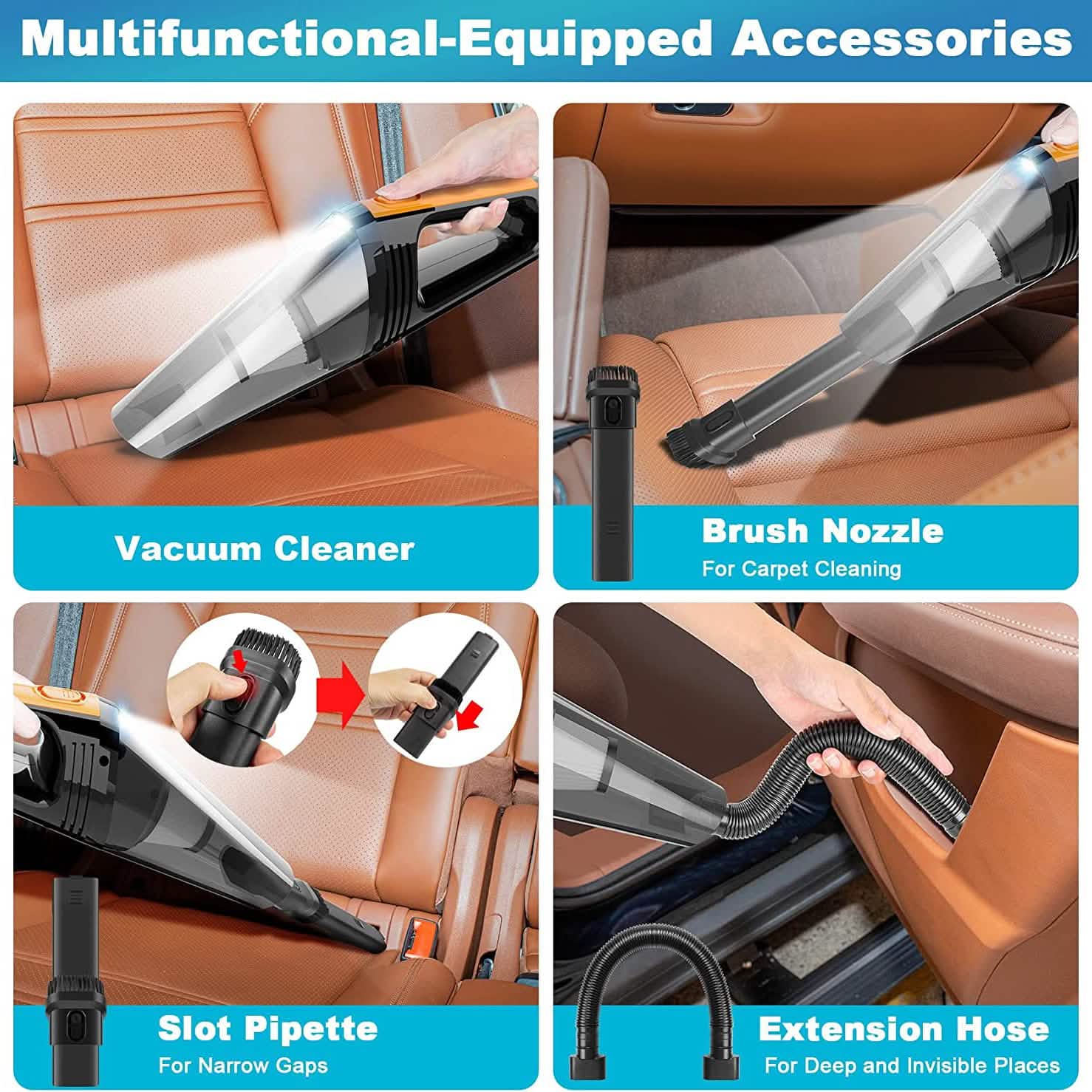 Portable Car Vacuum Cleaner