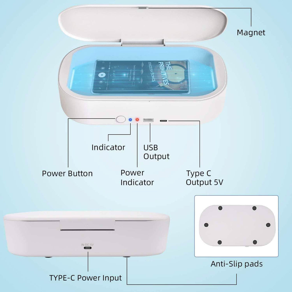 Portable Cell Phone Cleaner Case with Type-C Charging OD-KFXX001