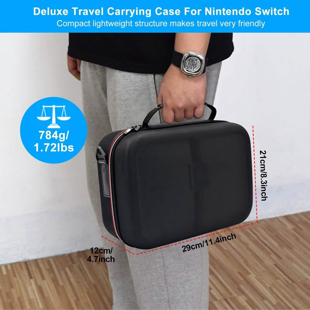Portable Deluxe Carrying Case for Nintendo Switch