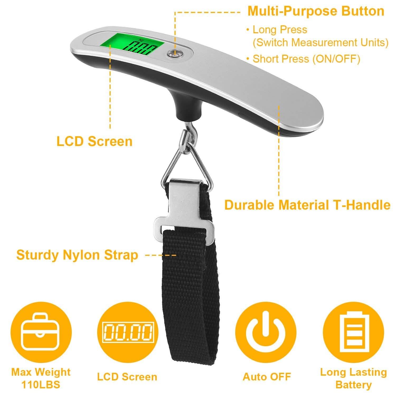 Portable Digital Luggage Scale