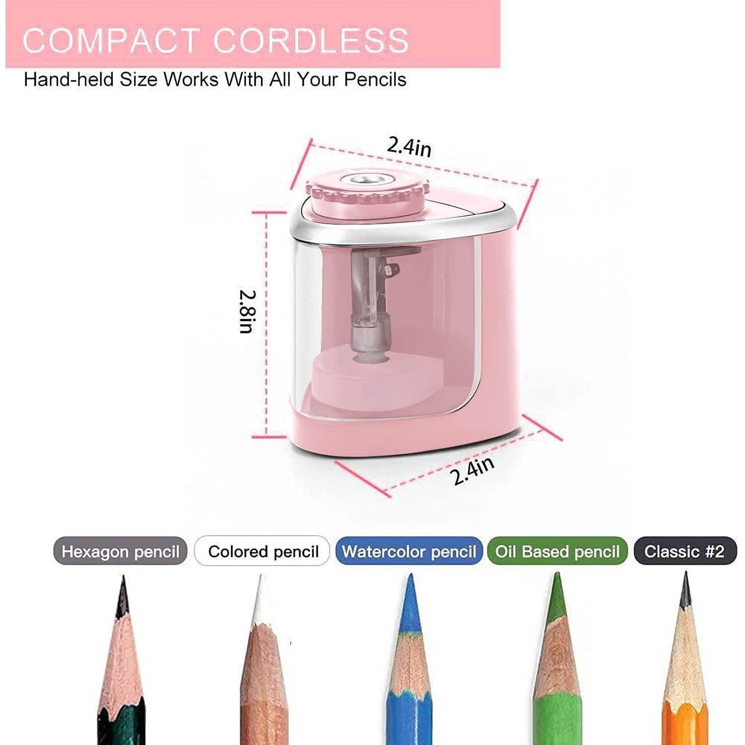 Portable Electric Pencil Sharpeners