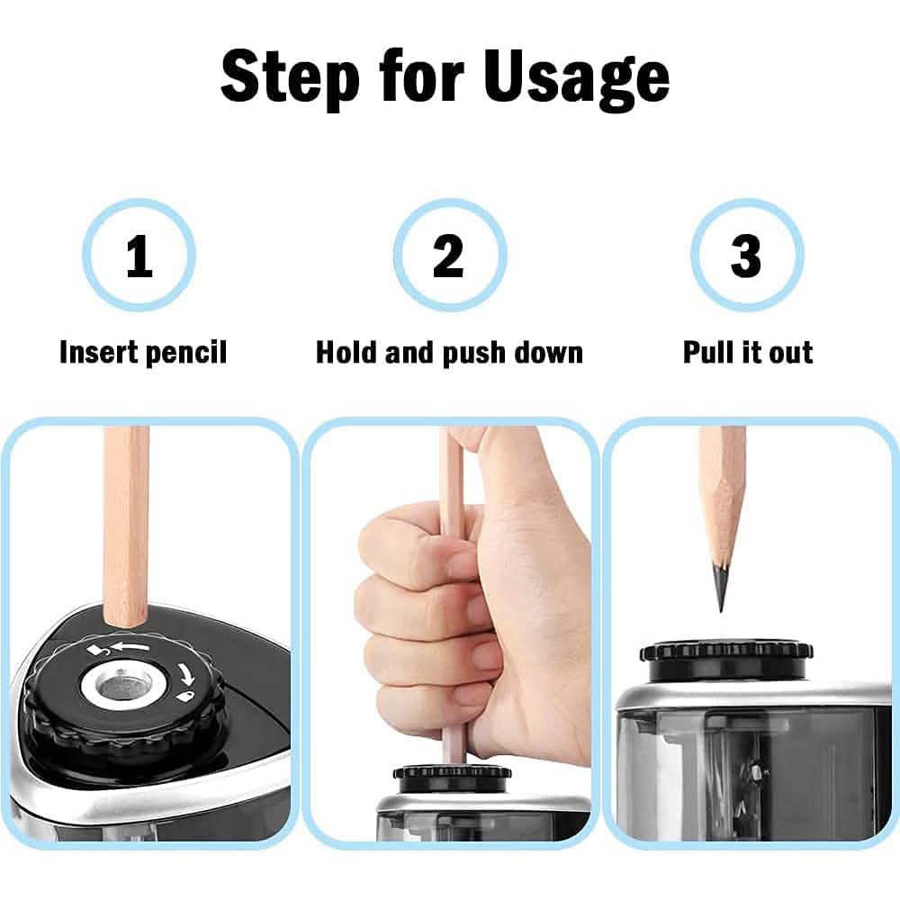 Portable Electric Pencil Sharpeners