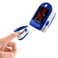 Portable Fingertip Pulse Oxygen Sugar Blood Oximeter Monitor