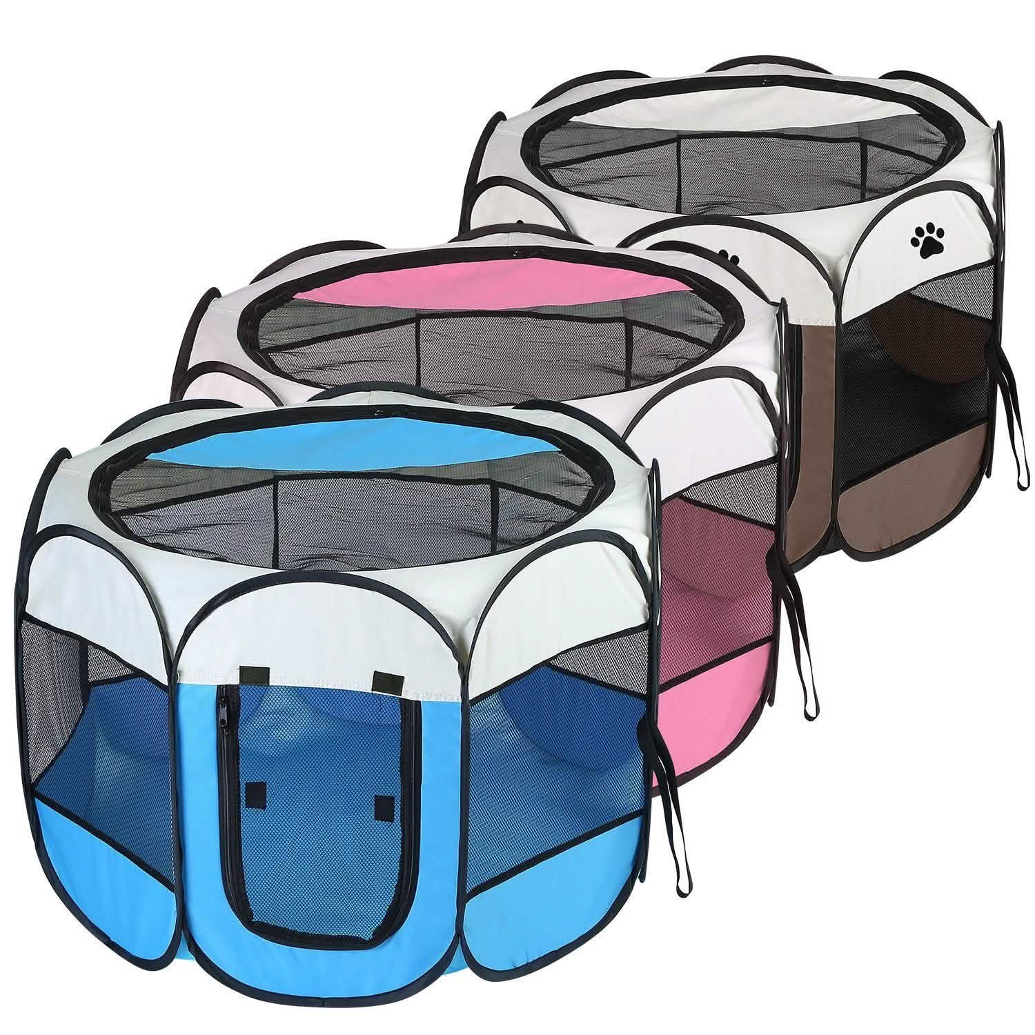 Portable Foldable Pet Playpen For Dogs Cats Other Pets