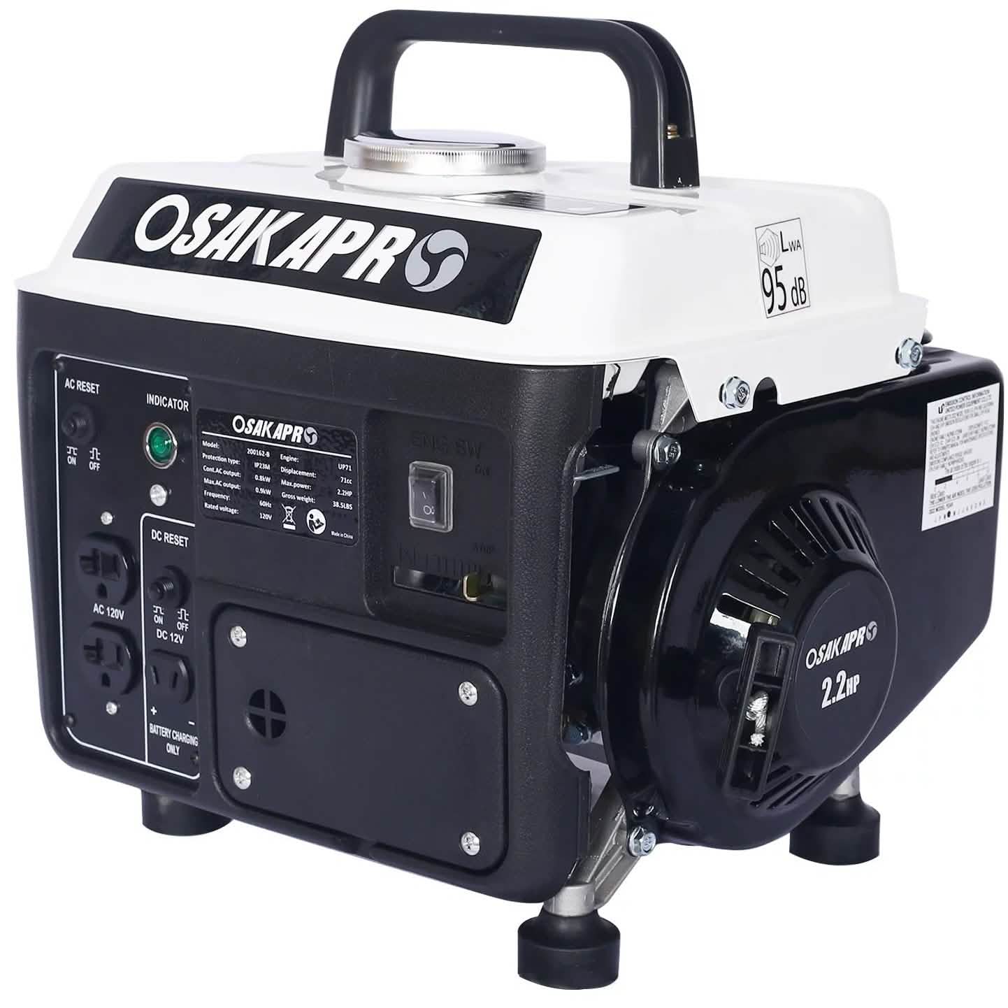 Portable Generator 900 Watt Gasoline Generator