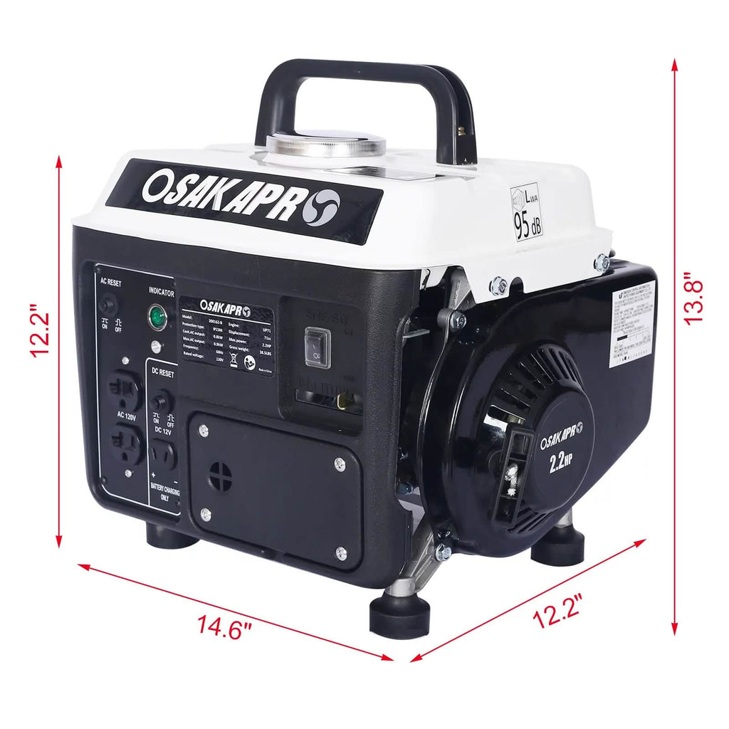 Portable Generator 900 Watt Gasoline Generator