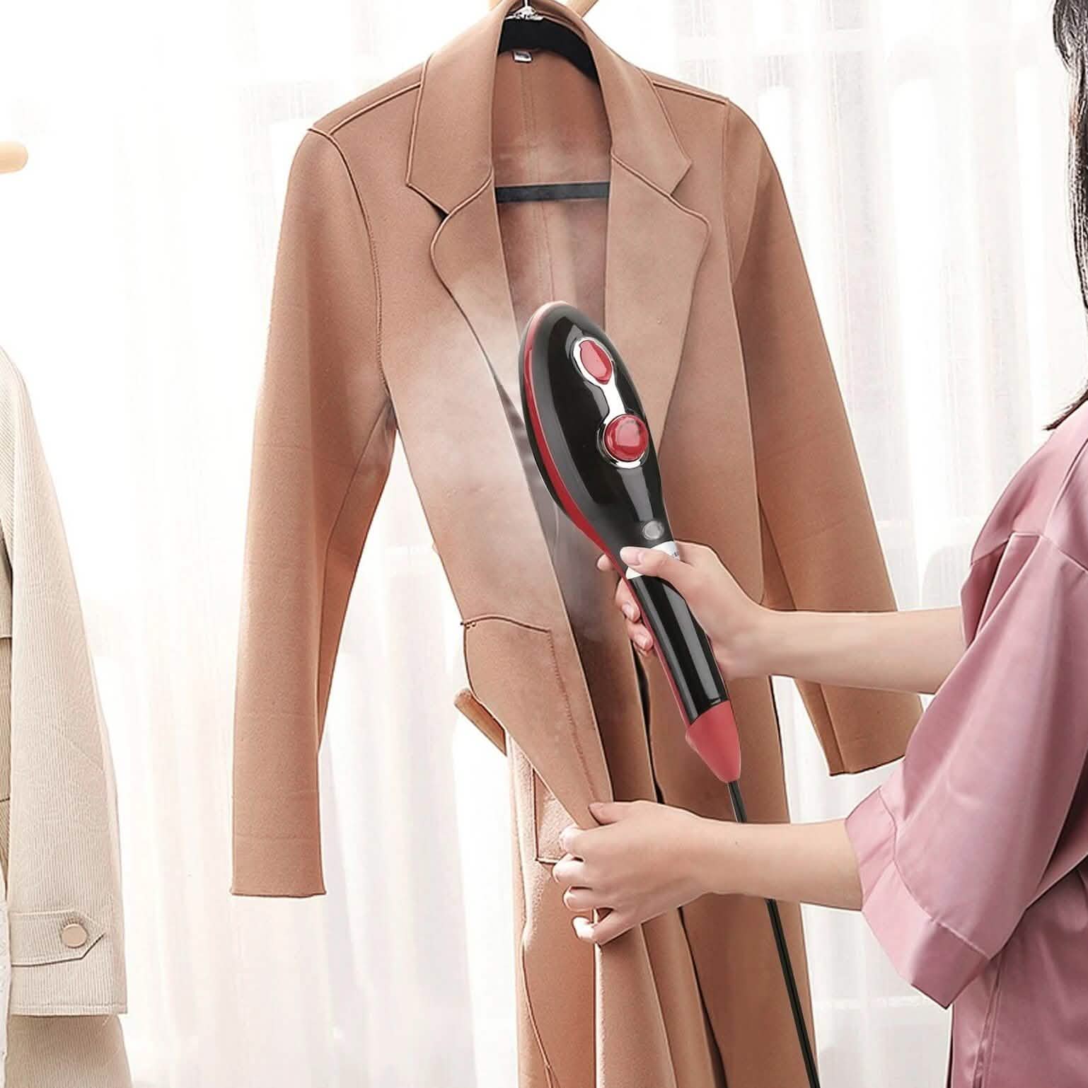 Portable Hand-Held Steam Iron 30s Fast Heating for Home Travel Garment