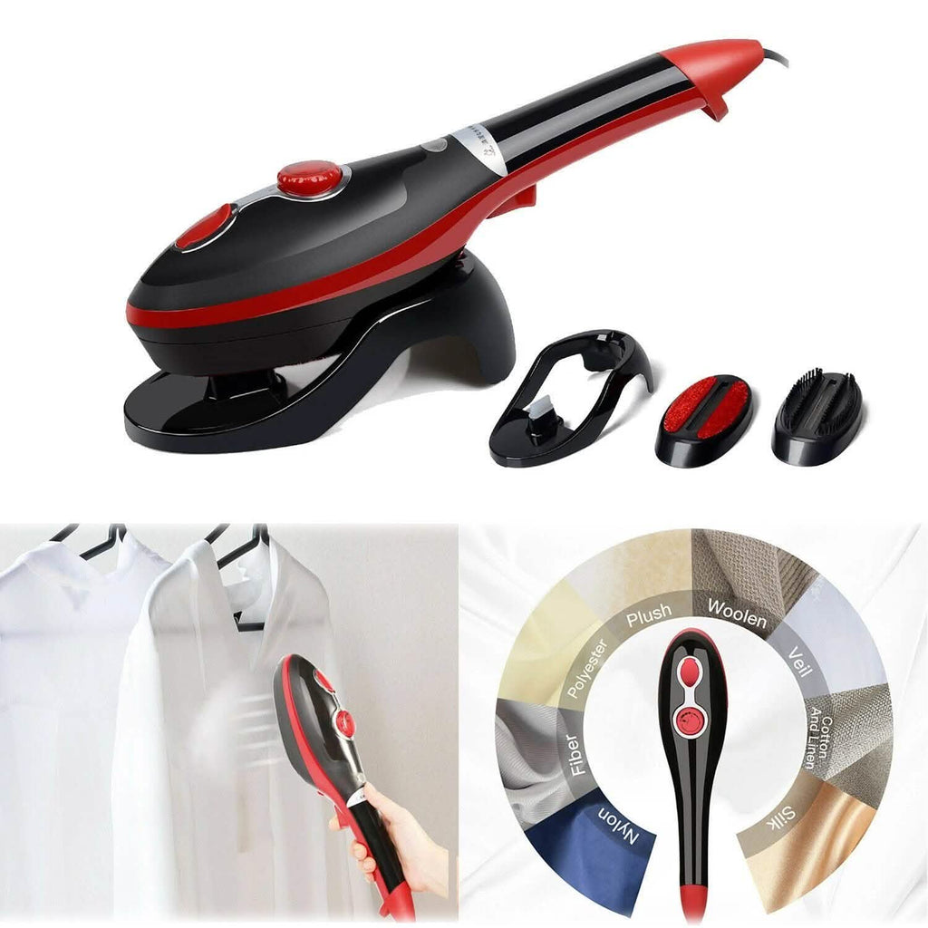Portable Hand-Held Steam Iron 30s Fast Heating for Home Travel Garment