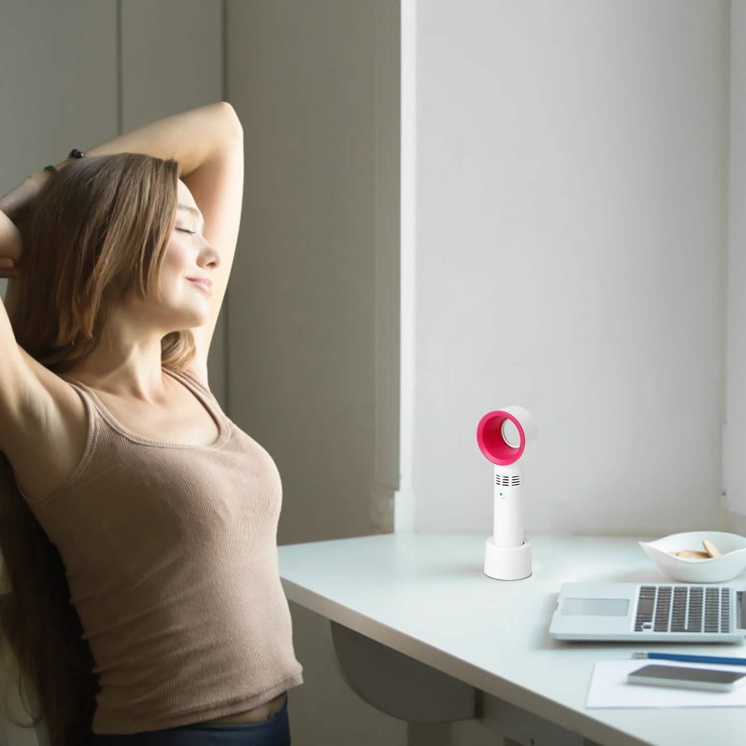 Portable Handheld Bladeless Fan