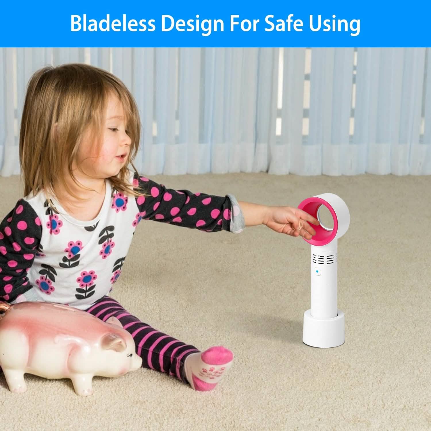 Portable Handheld Bladeless Fan