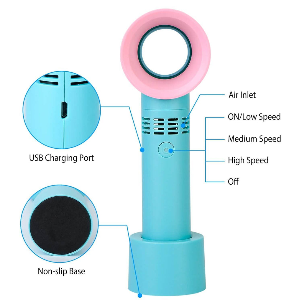 Portable Handheld Bladeless Fan