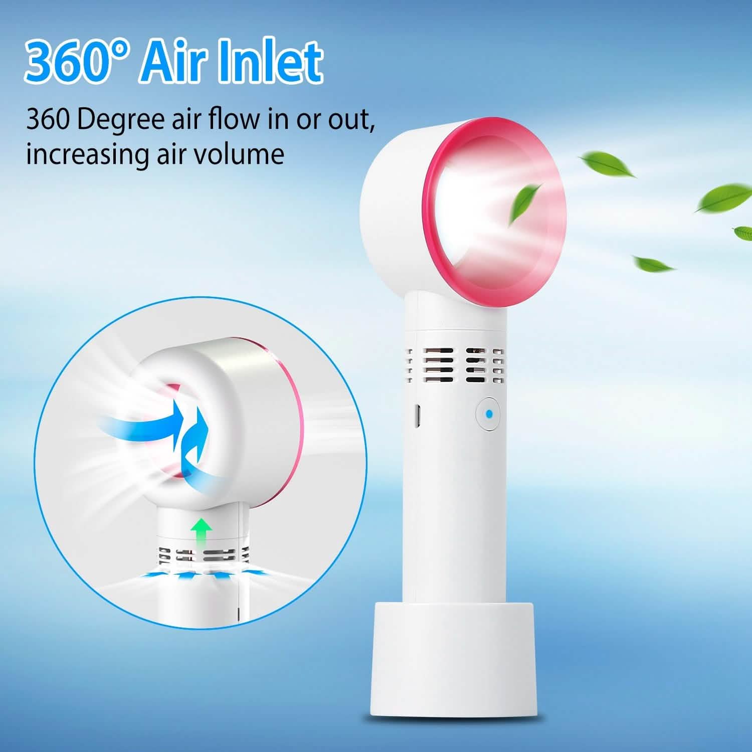Portable Handheld Bladeless Fan