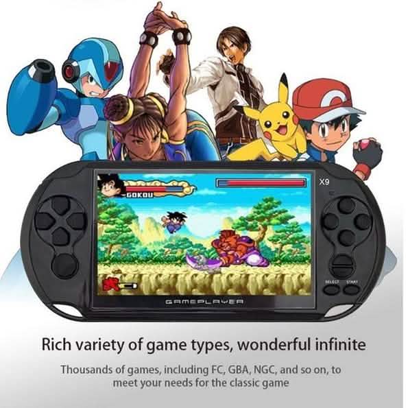 Portable Handheld Video Game Console Player 5.0'