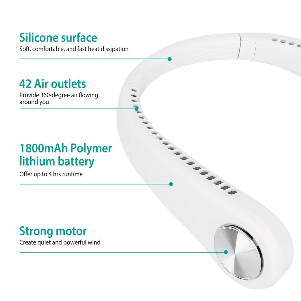 Portable Hanging Neck Personal Mini Fan