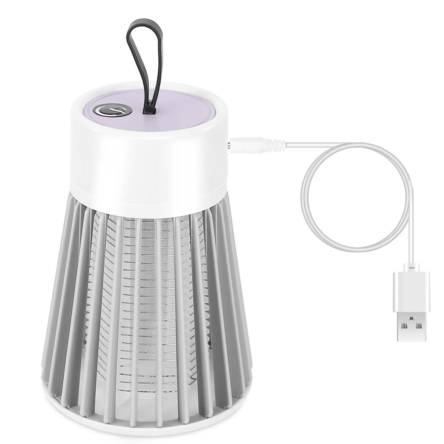 Portable LED Electric Bug Zapper Mosquito Insect Killer Lamp