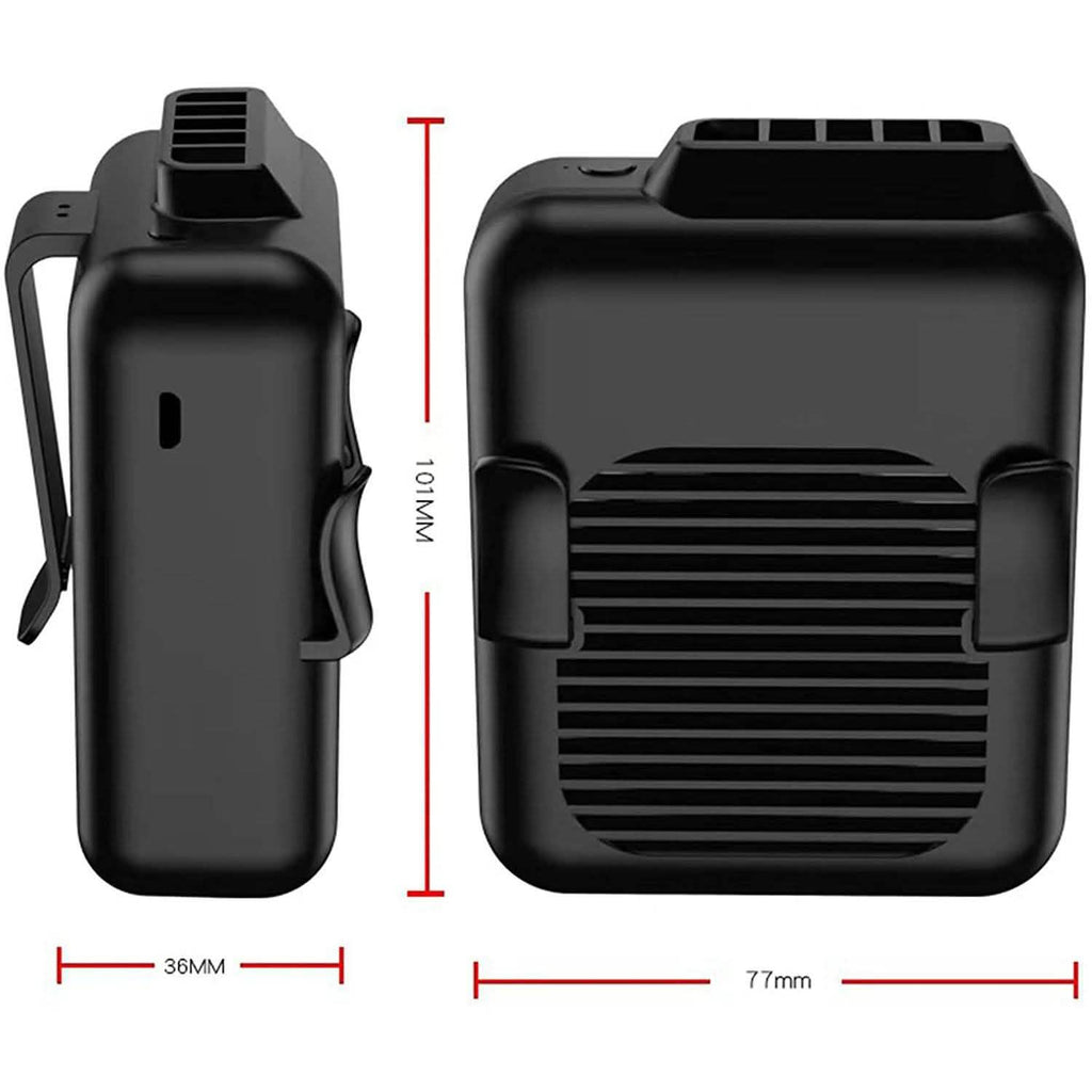 Portable Mini Neck Waist Fan