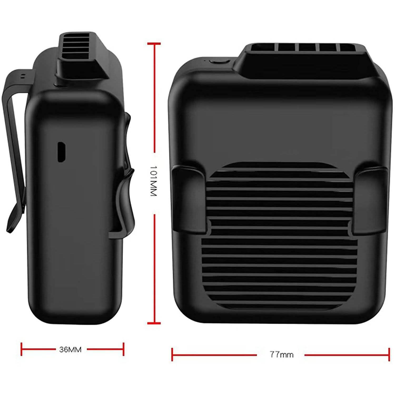 Portable Mini Neck Waist Fan