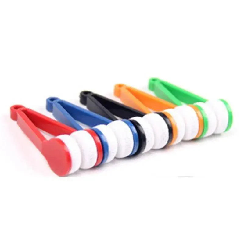 Portable Mini Soft Eye Glasses Lens Cleaning Colorful Brush Cleaner Wipe Microfiber Spectacles Eyeglass Eyewear Cleaner