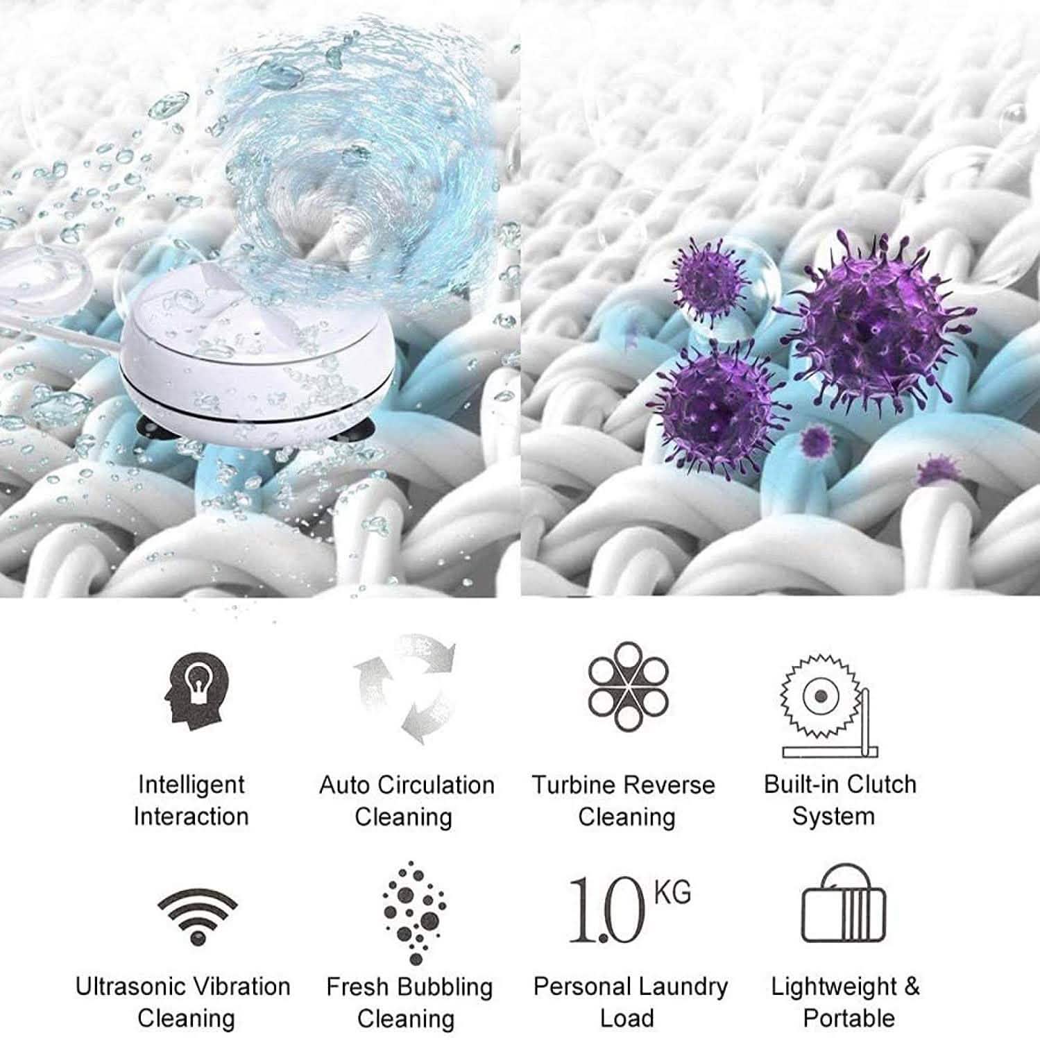 Portable Mini Washing Machine