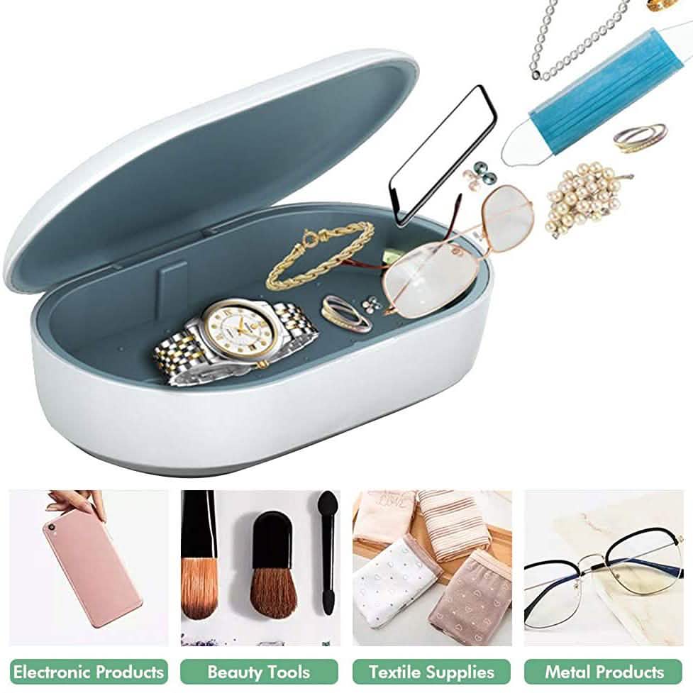 Portable Multi-Function Cell Phone Cleaning Box with Aroma Diffuser and Wireless Charger, Cleaning Box - OJD-L03