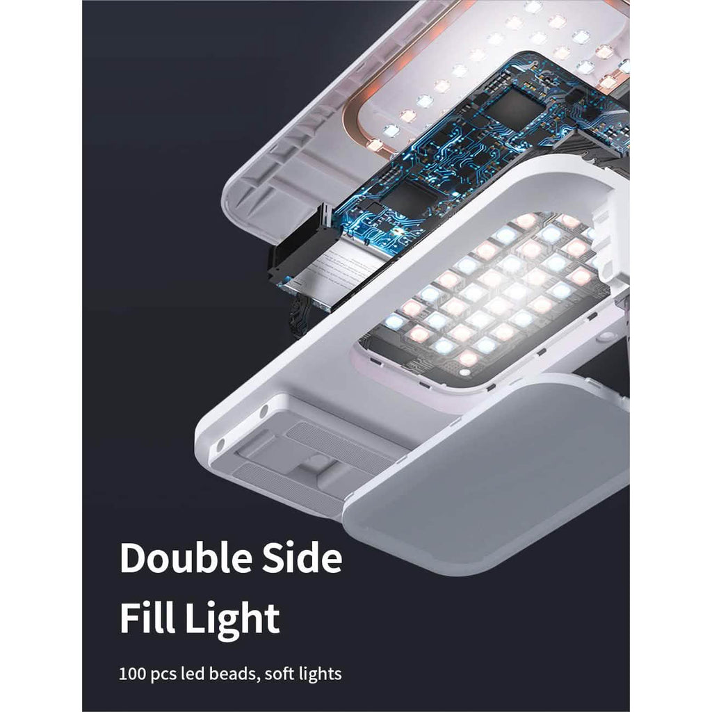 Portable Phone Holder with LED Dimmable Light