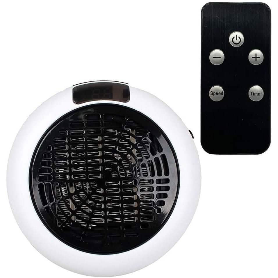 Portable Plug In Electric Heat Adjustable Thermostat