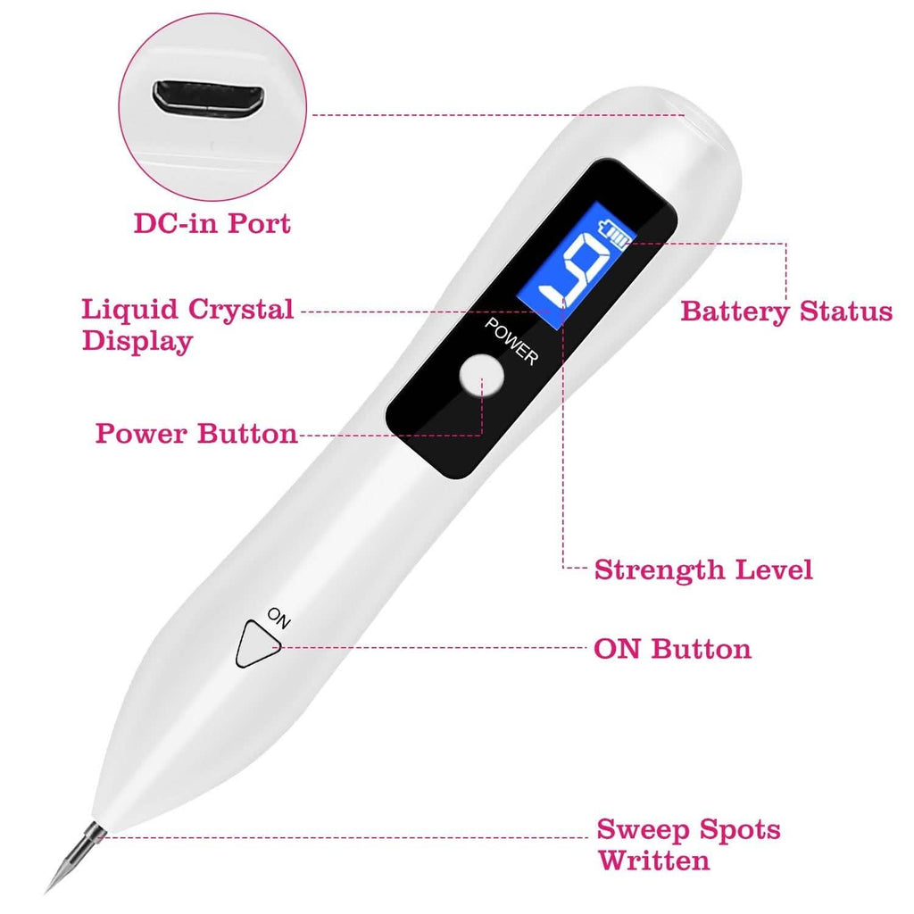 Portable Skin Tag Repair Kit with 6 Replaceable Needles