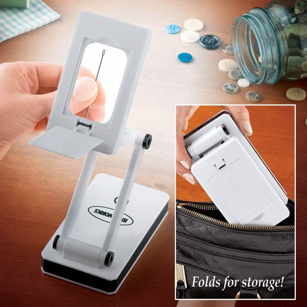 Portable Ultra Bright LED Lamp with 3X Magnifier