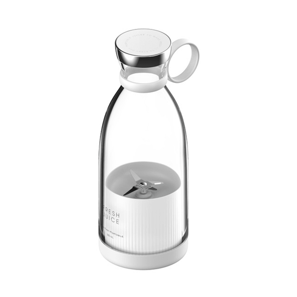 Portable White Blender Powered Blender Electric Juicer Mini Blender Multifunction Juice Maker Machine Blender Smoothies Juice Mixer