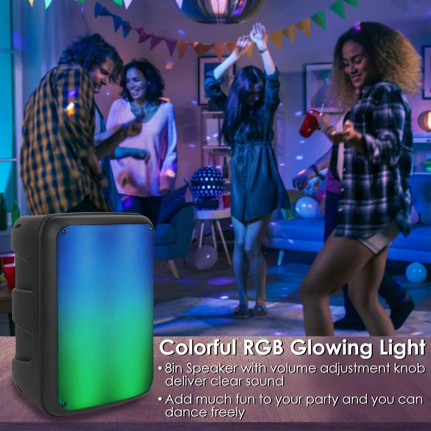 Portable Wireless Party Speaker