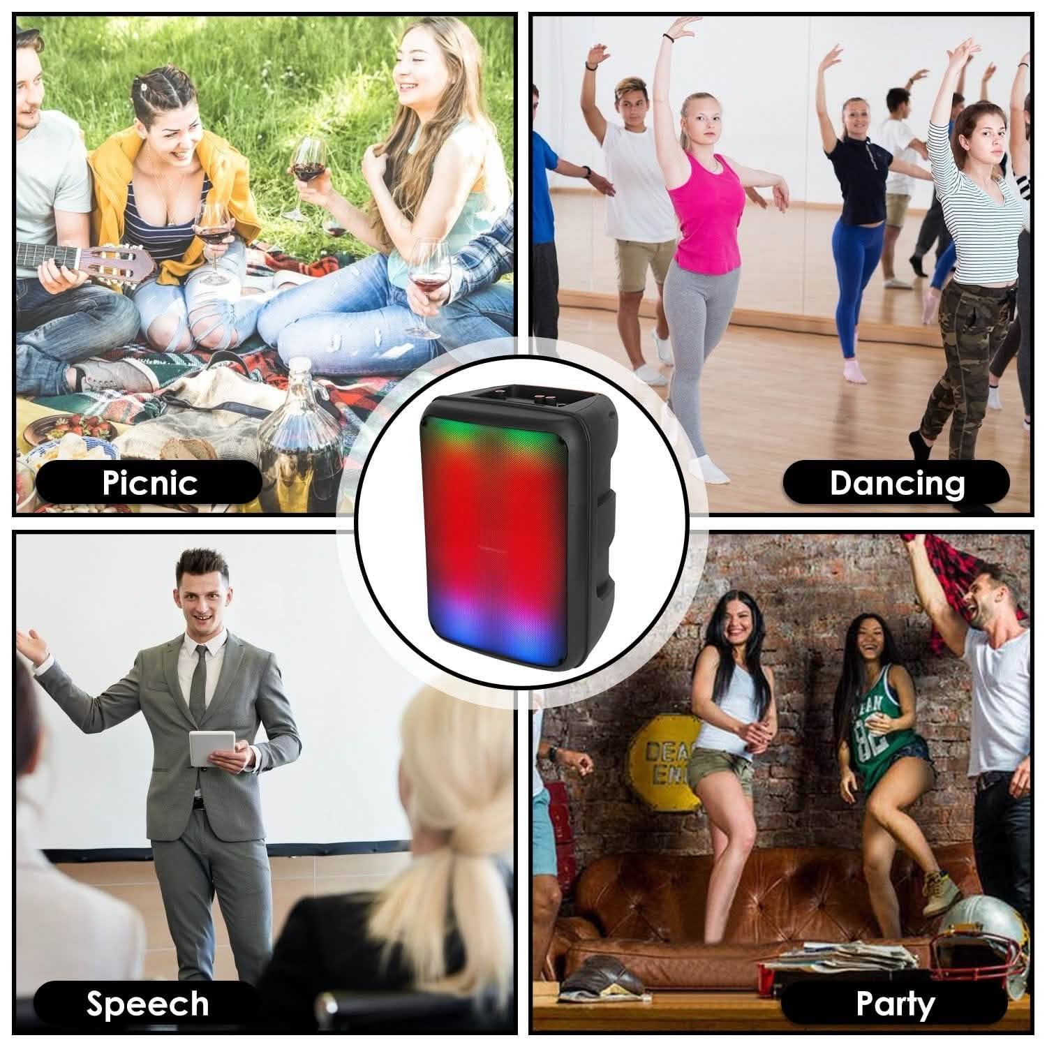 Portable Wireless Party Speaker