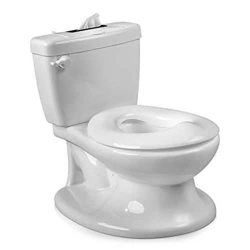 Potty Training Seat Toilet Chair for Toddler with Removable Bowl and Wipe Dispenser