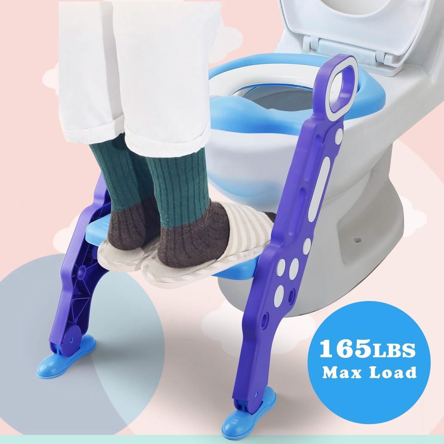 Potty Training Toilet Seat with Steps