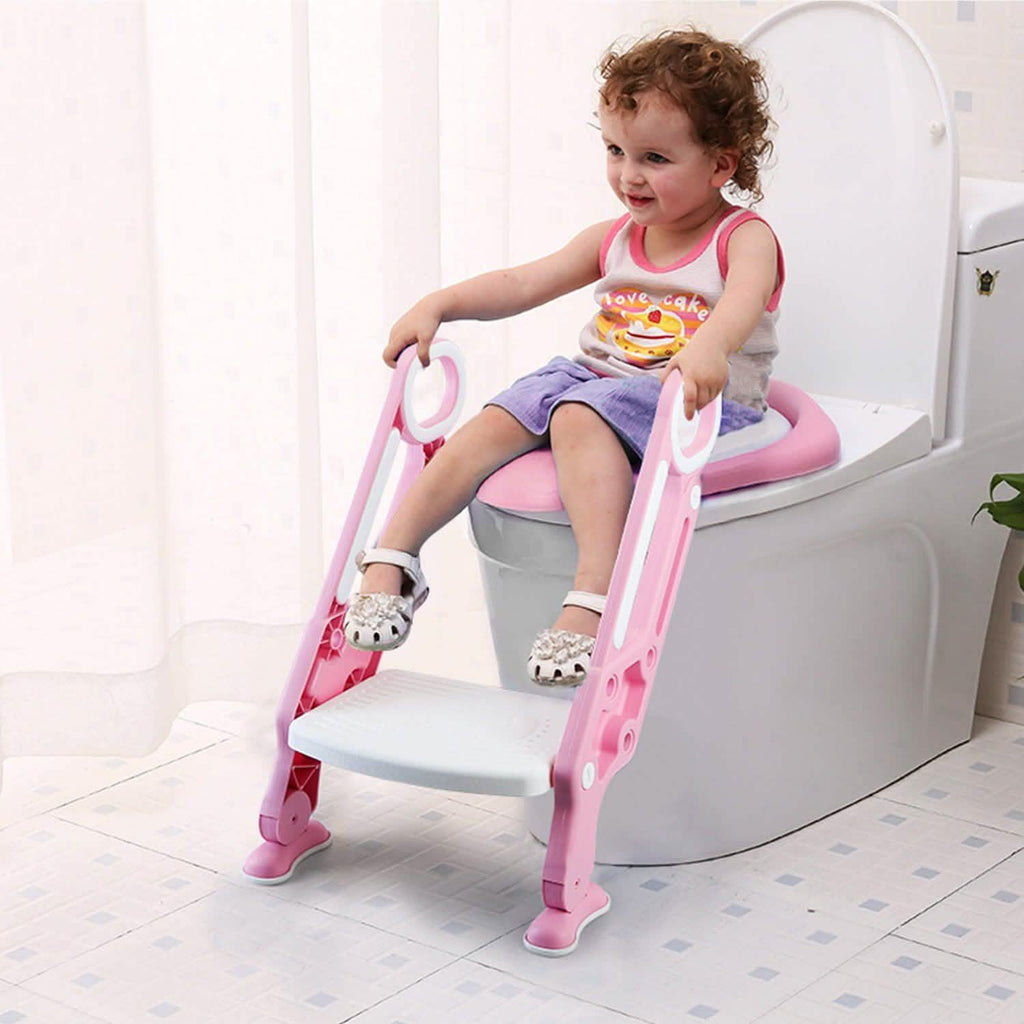 Potty Training Toilet Seat with Steps
