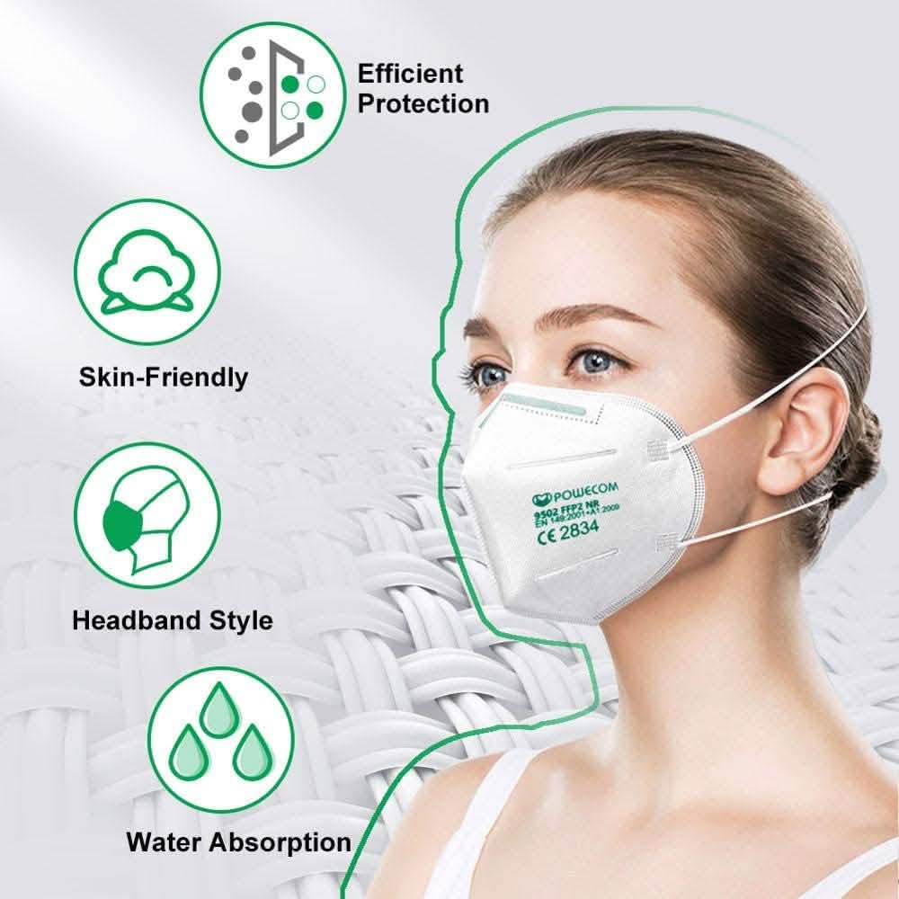 Powecom FFP2 Protective Face Masks