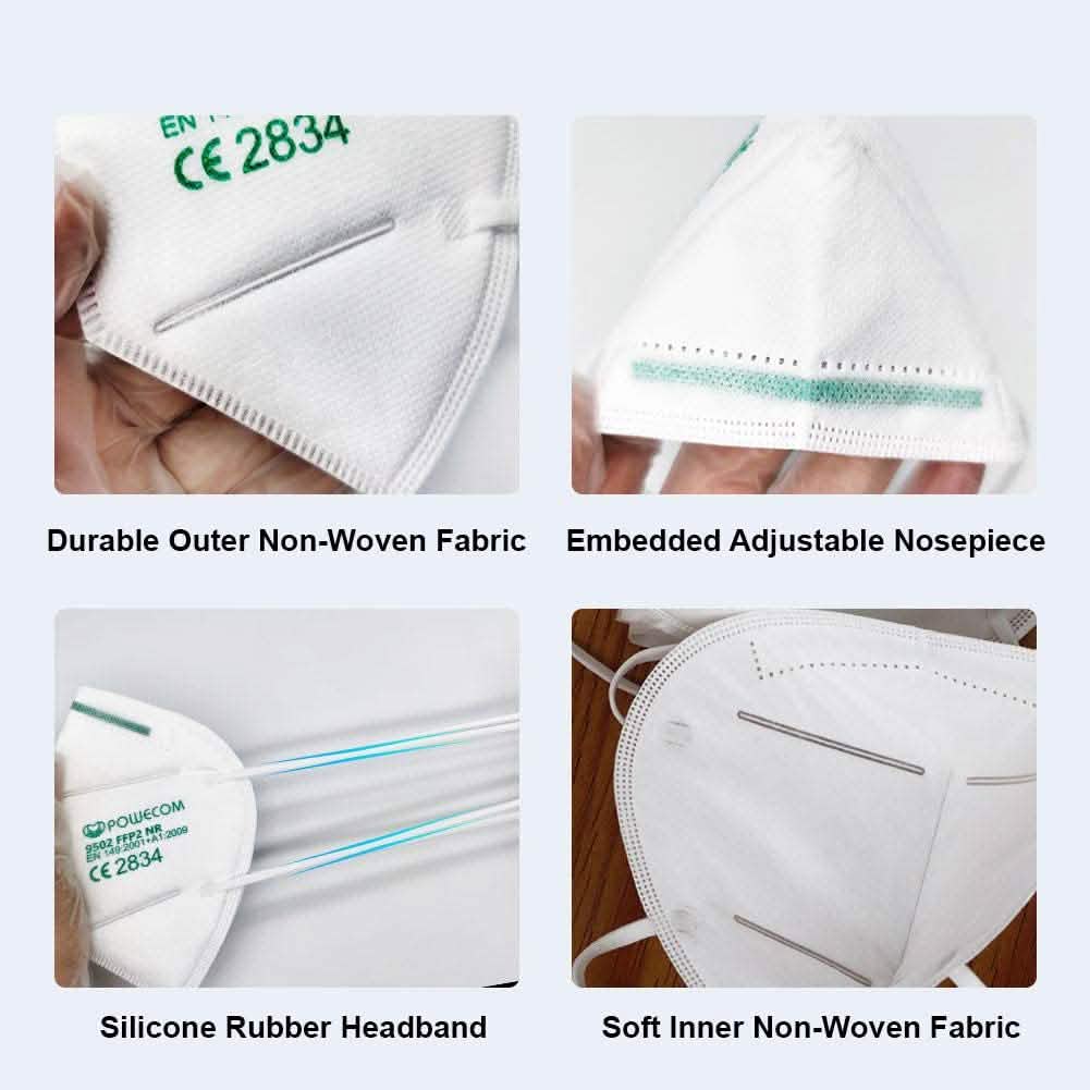 Powecom FFP2 Protective Face Masks