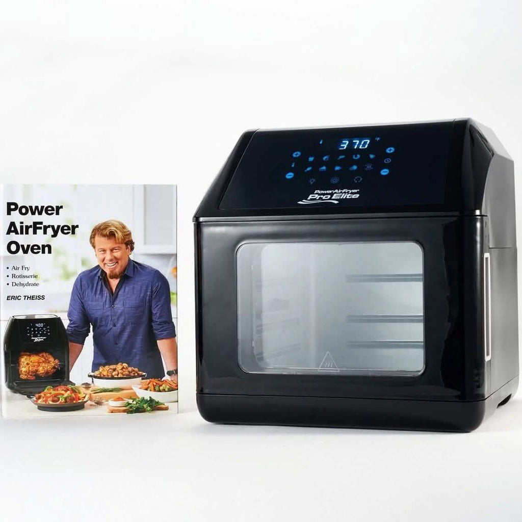 Power Air Fryer 10-in-1 Pro Elite Oven 6-qt with Cookbook (Refurbished)