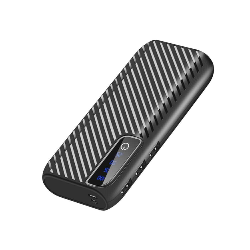 Power Bank With 3 USB Ports and Flashlight