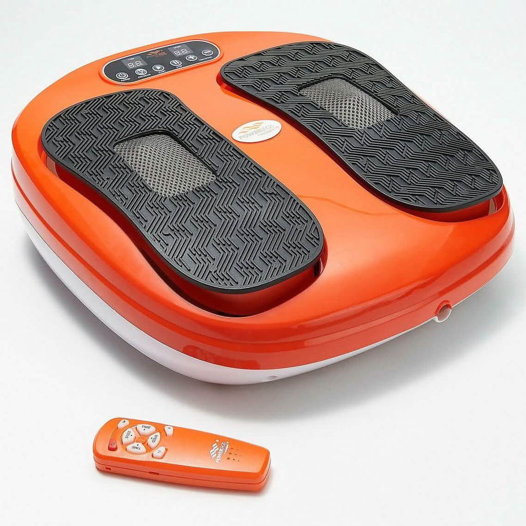 Power Legs Vibrating Foot Massager Platform with Acupressure (Refurbished)