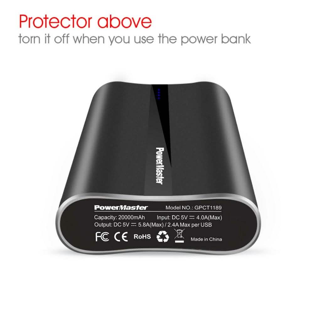 Power Master Portable Charger with USB Ports