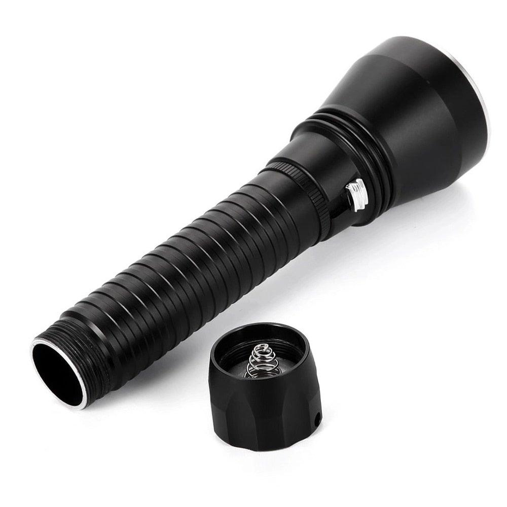 Powerful LED Rechargeable Dive Flashlight Cree Diving Flashlight Underwater Waterproof  High Lumen LED Scuba Diving  Torch Flashlight For Scuba Diving Underwater Torch