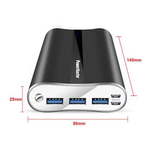 Powermaster 20000mAh Portable Charger