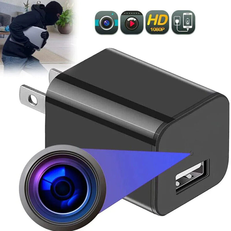 Mini Hidden Camera Home Security Nanny Cam Full HD 1080P DVR Night Vision No Audio