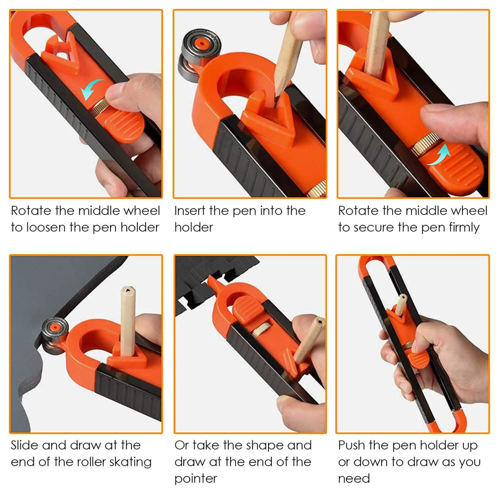Precise Contour Gauge