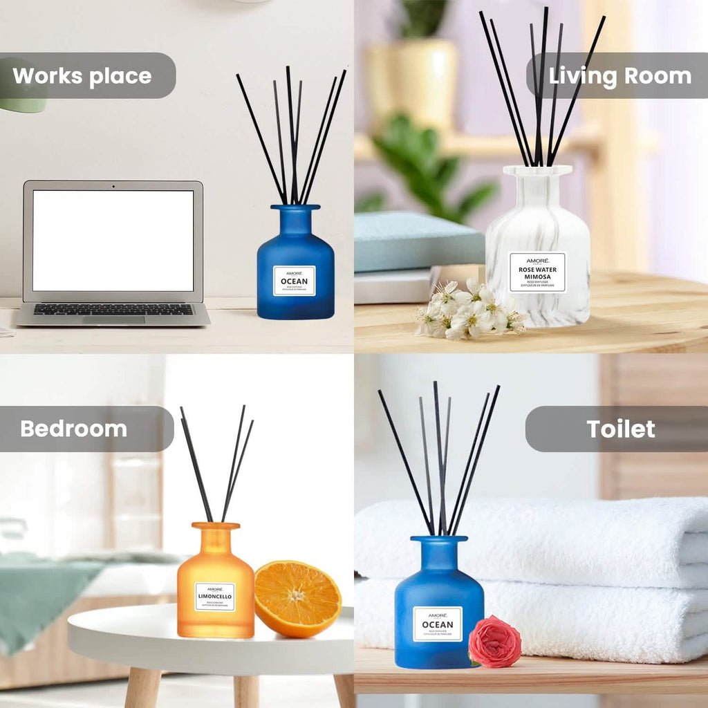 Premium Reed Diffusers And Air Freshener For Aesthetic Home Decor